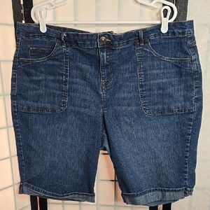 Denim Blue Women's Shorts